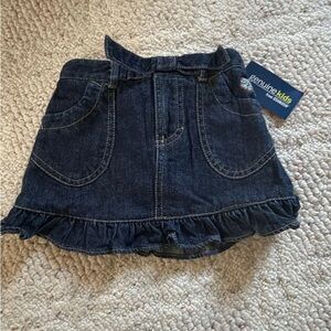 Genuine Kids Denim Skirt with Ruffle Hem
